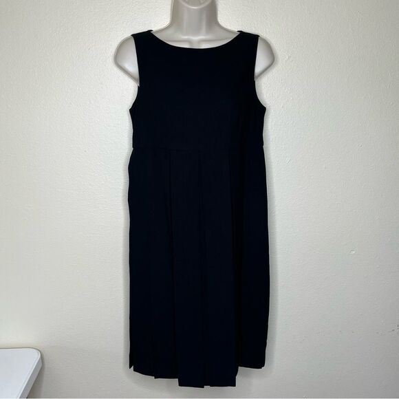 Cabi Flapper Empire Waist Black Sleeveless Car Wash Shift Dress 236 Women Size 4 - Picture 16 of 16